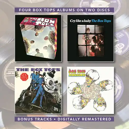 Letter / Neon Rainbow / Cry Like A Baby / Non Stop / Dimensions (CD) - The Box Tops