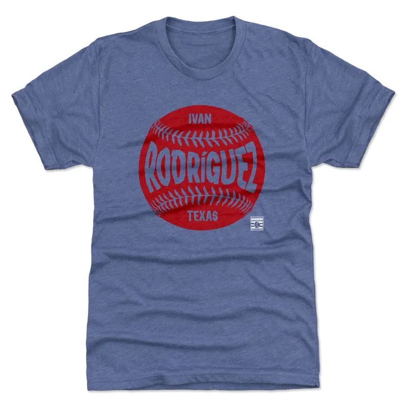 Ivan Rodriguez Texas Baseball WHT