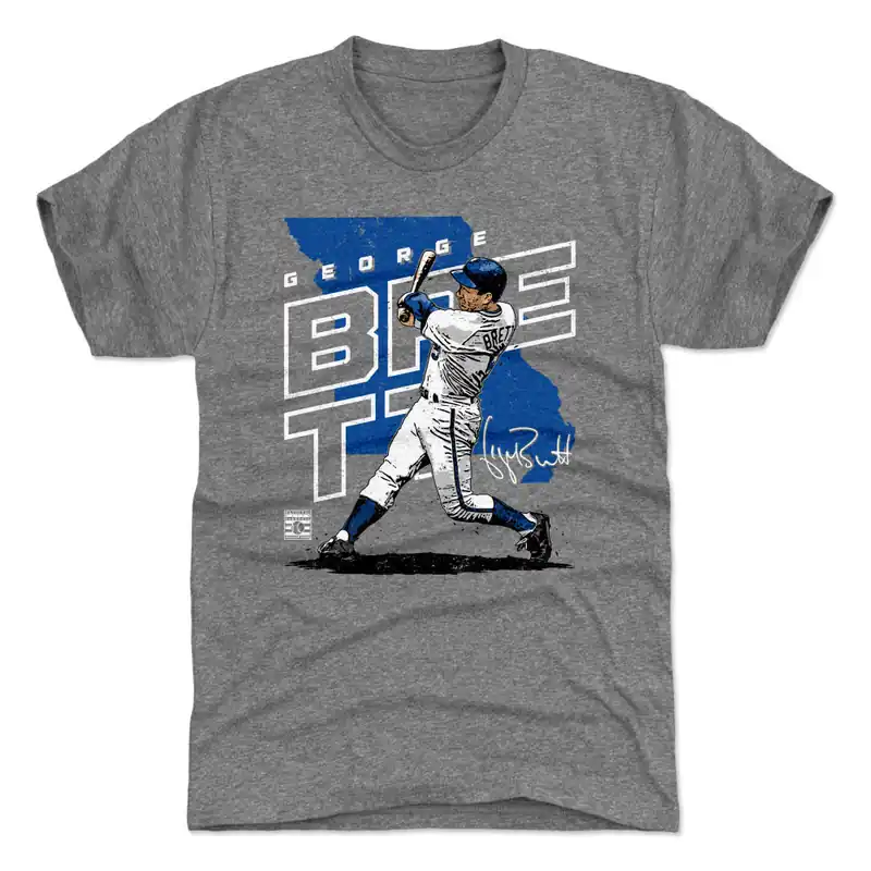 George Brett Player Map WHT