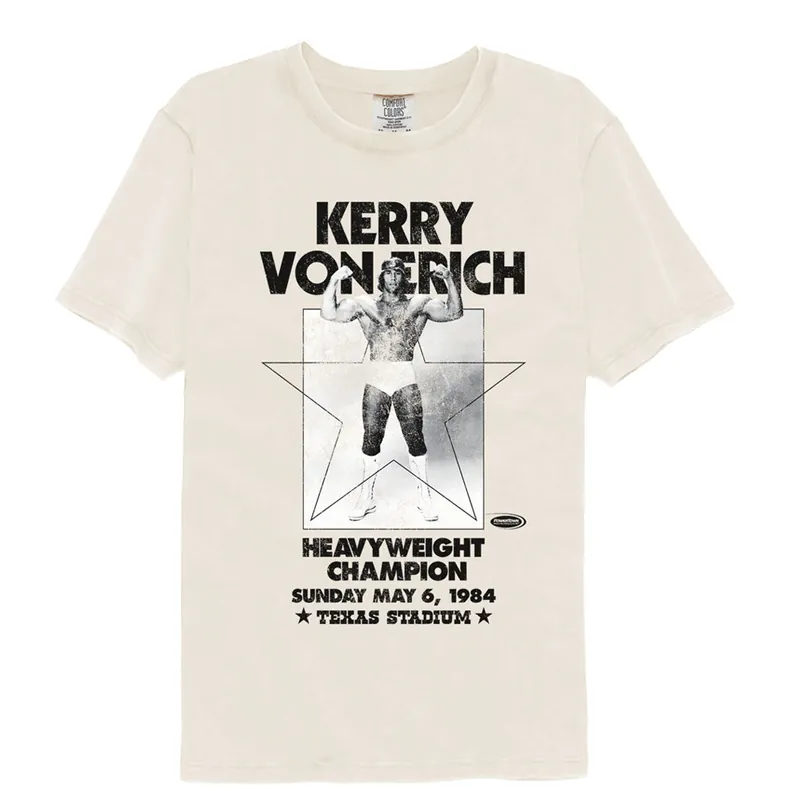 Powertown Wrestling - Kerry Von Erich Heavyweight Champion (Distressed)