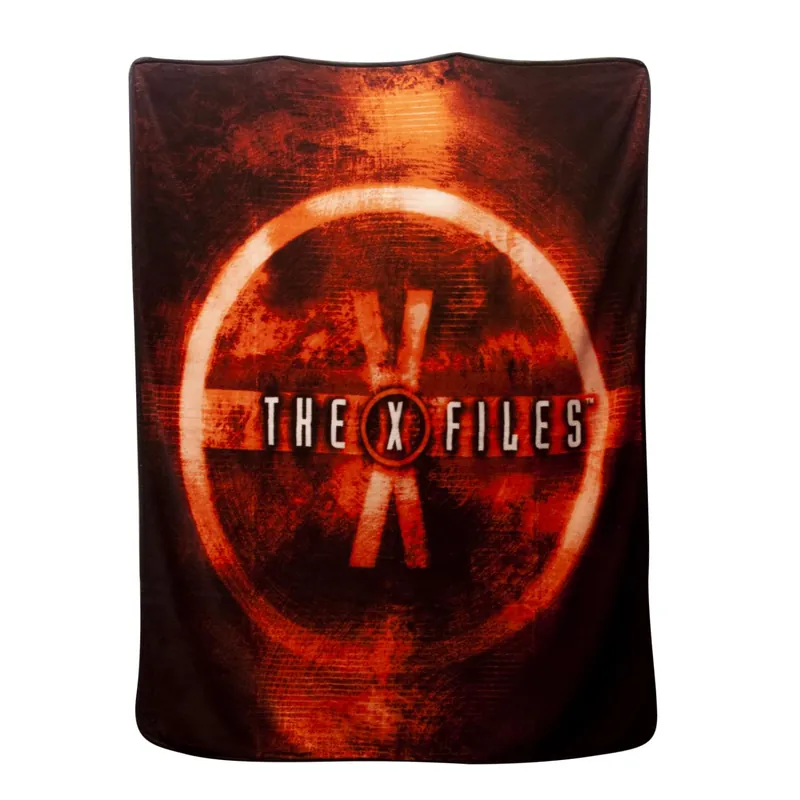 X-Files Logo Lightweight Fleece Blanket 50 x 60 Inches