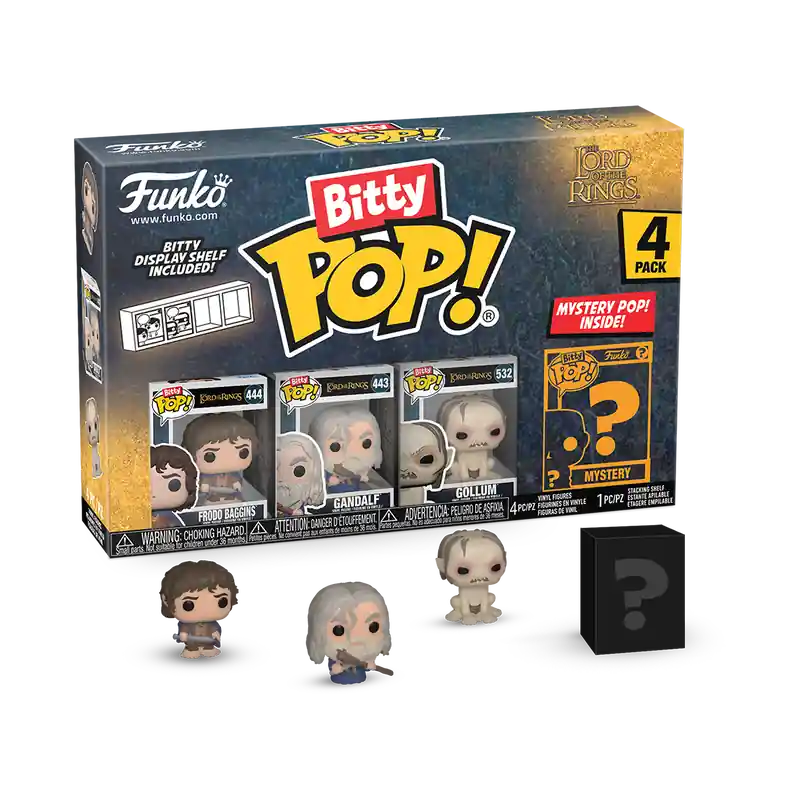 Funko Lord of the Rings 4-Pack Bitty Series 1 Pop! Vinyl Figures