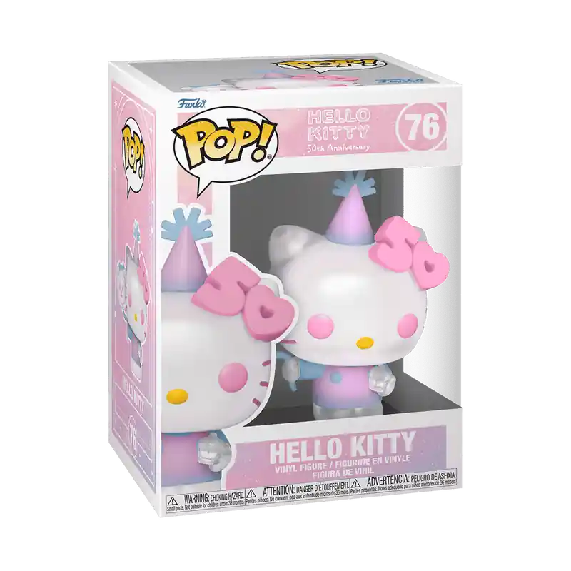 Funko Sanrio Hello Kitty W/Balloon 50th Anniversary Pop! Vinyl Figure
