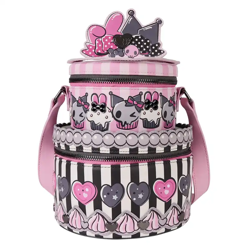 Loungefly Sanrio My Melody & Kuromi Cake Figural Crossbody