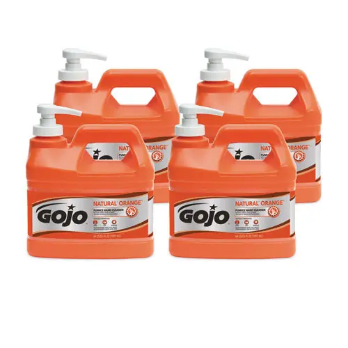 Natural Orange Pumice Hand Cleaner, Citrus Scent, 0.5 Gal