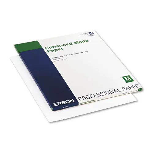 Ultra Premium Matte Presentation Paper, 10 Mil, 17 X 22, Matte White, 50/pack