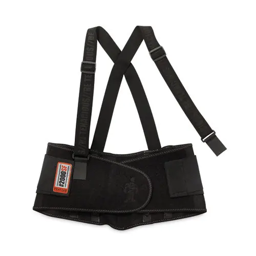 Proflex 2000sf High-performance Spandex Back Support Brace, 3x-large, 46" To 52" Waist, Black