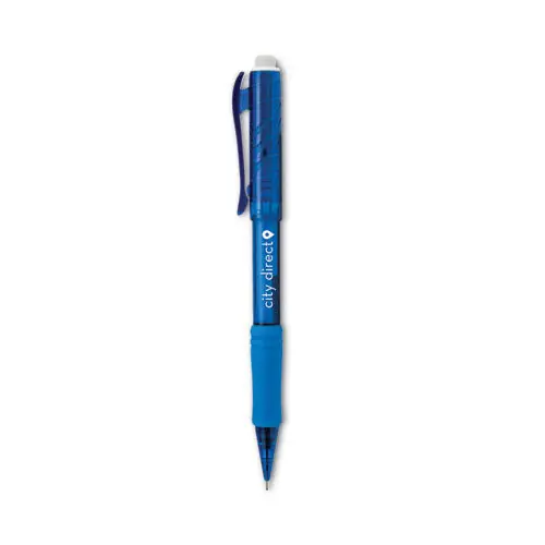 Twist-erase Express Mechanical Pencil, 0.7 Mm, Hb ( 2), Black Lead, Blue Barrel, Dozen