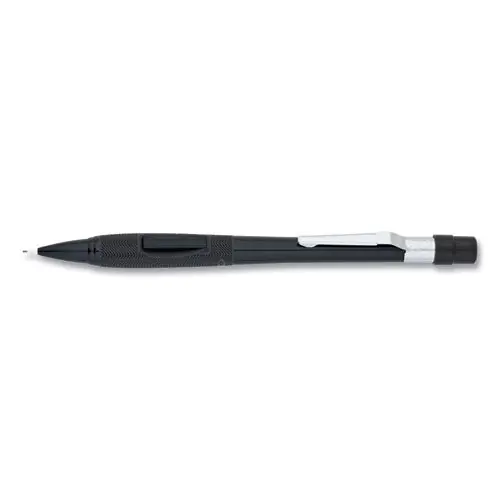 Quicker Clicker Mechanical Pencil, 0.5 Mm, Hb ( 2), Black Lead, Black Barrel