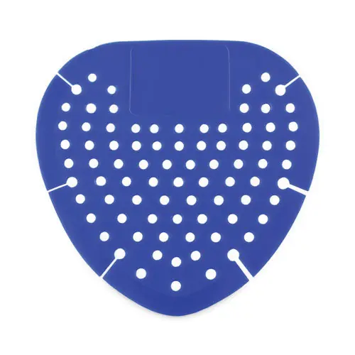 Deodorizing Urinal Screen, Bubblegum Scent, Blue, Dozen
