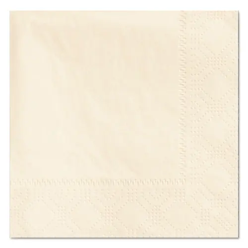 Beverage Napkins, 2-ply, 9 1/2 X 9 1/2, Ecru, 1000/carton