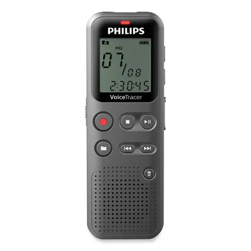 Voice Tracer Dvt1120 Digital Voice Recorder, 8 Gb, Black