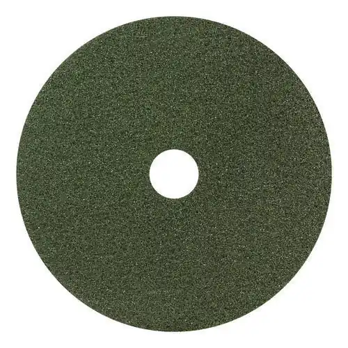 Black Diamond 3000 Grit Diamond Pad, 13" Diameter, Black/green, 2/carton