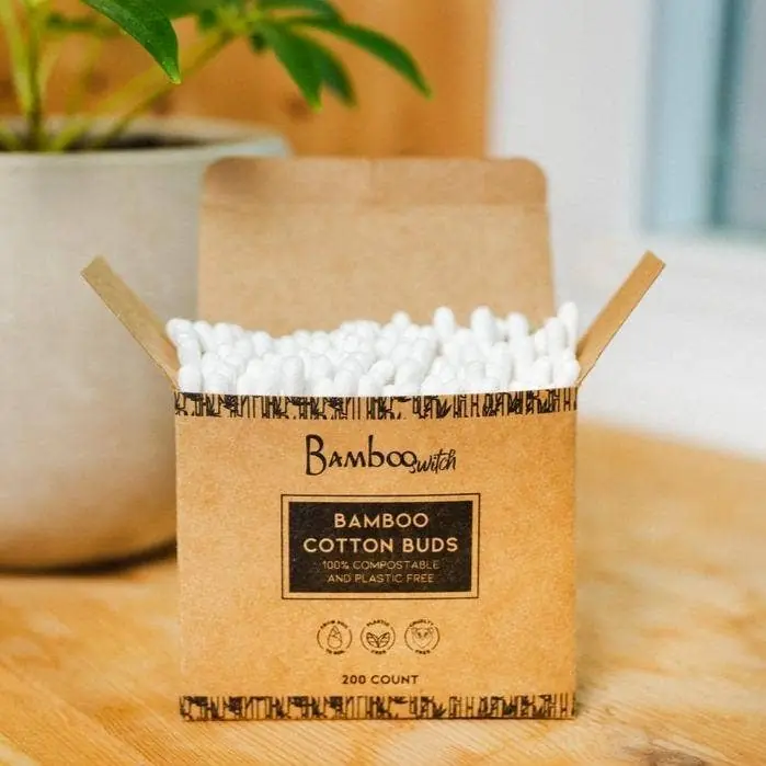 Bamboo Cotton Ear Buds - 200ct Earth Day Bestseller