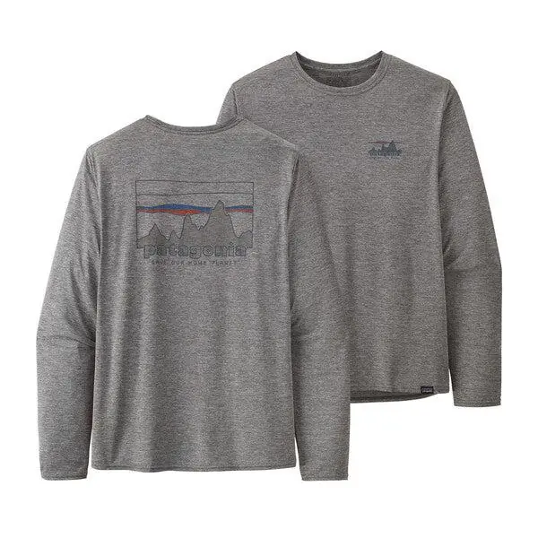 MEN‘S LONG-SLEEVE CAPILENE COOL DAILY GRAPHIC SHIRT