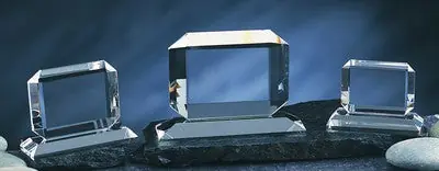 Oblong Crystal Award - Large