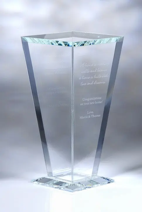 Starfire Glass Vase