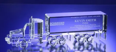 Crystal 20 Wheeler Executive Gift