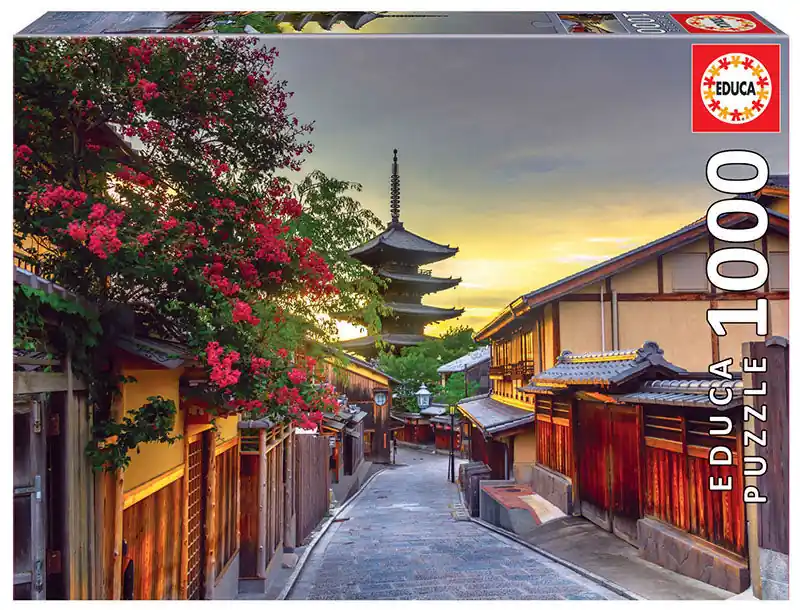 Educa 1000 Piece Puzzle- YASAKA PAGODA, KYOTO, JAPAN
